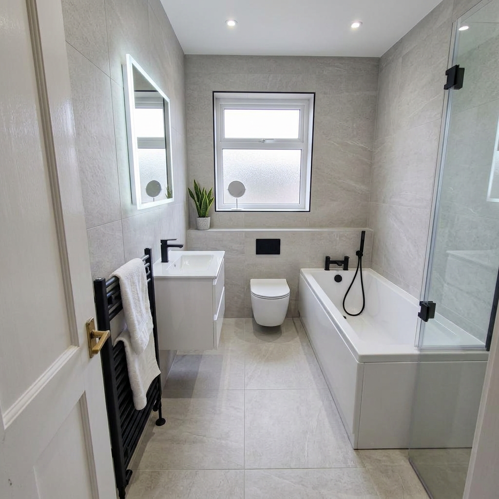 Family Bathroom — Strip & Refit